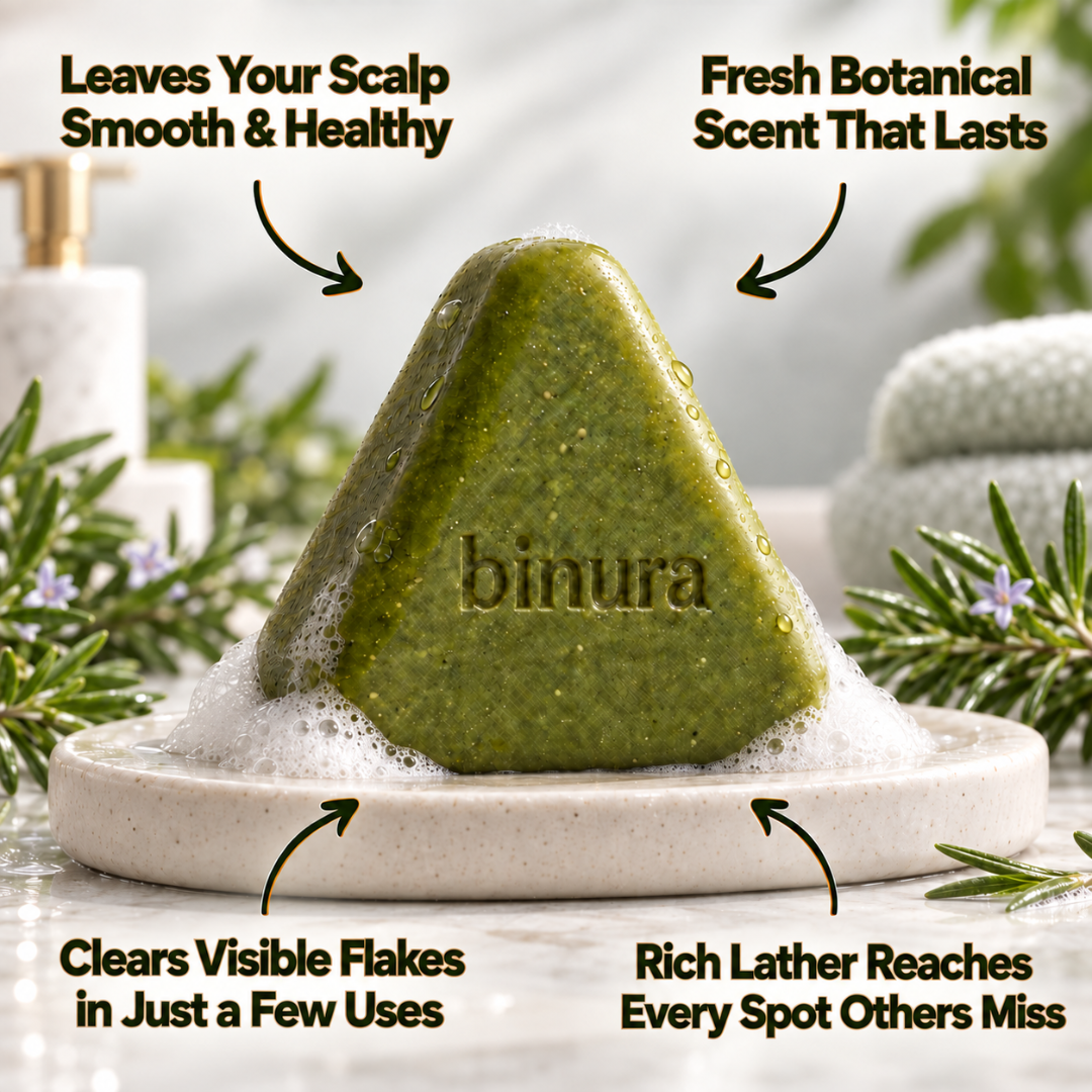 BINURA™ Anti Dandruff Shampoo Bar