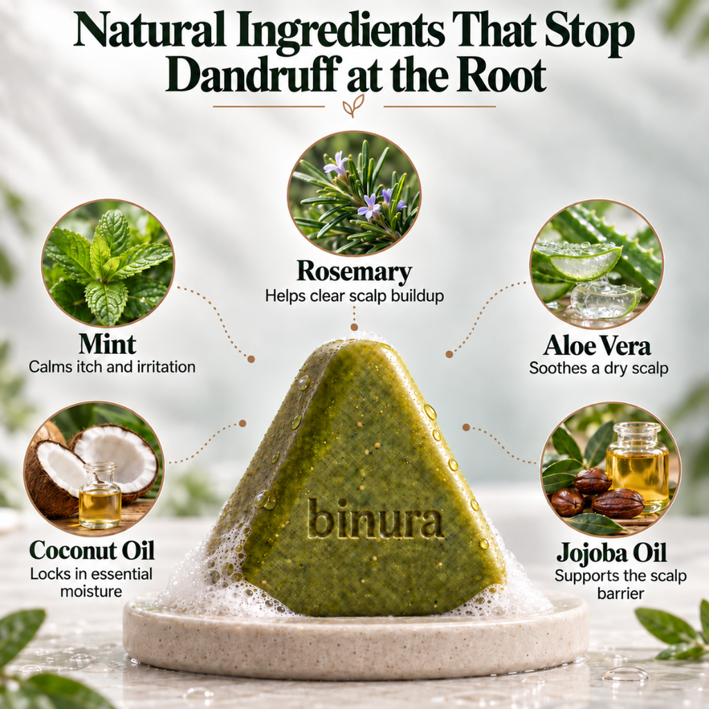 BINURA™ Anti Dandruff Shampoo Bar