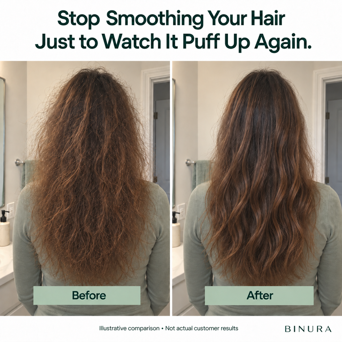 BINURA™ 4 in 1 Anti-Frizz Shampoo Bar