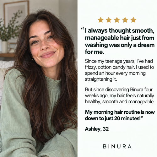 BINURA™ 4 in 1 Anti-Frizz Shampoo Bar