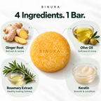 BINURA™ 4 in 1 Anti-Frizz Shampoo Bar